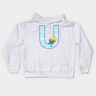 Simpsons letter Kids Hoodie